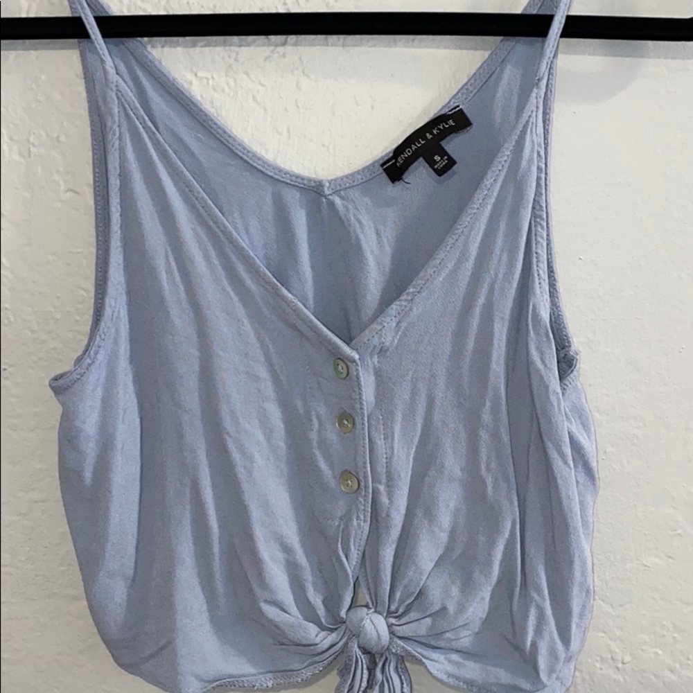 Blue Kendall & Kylie croptop